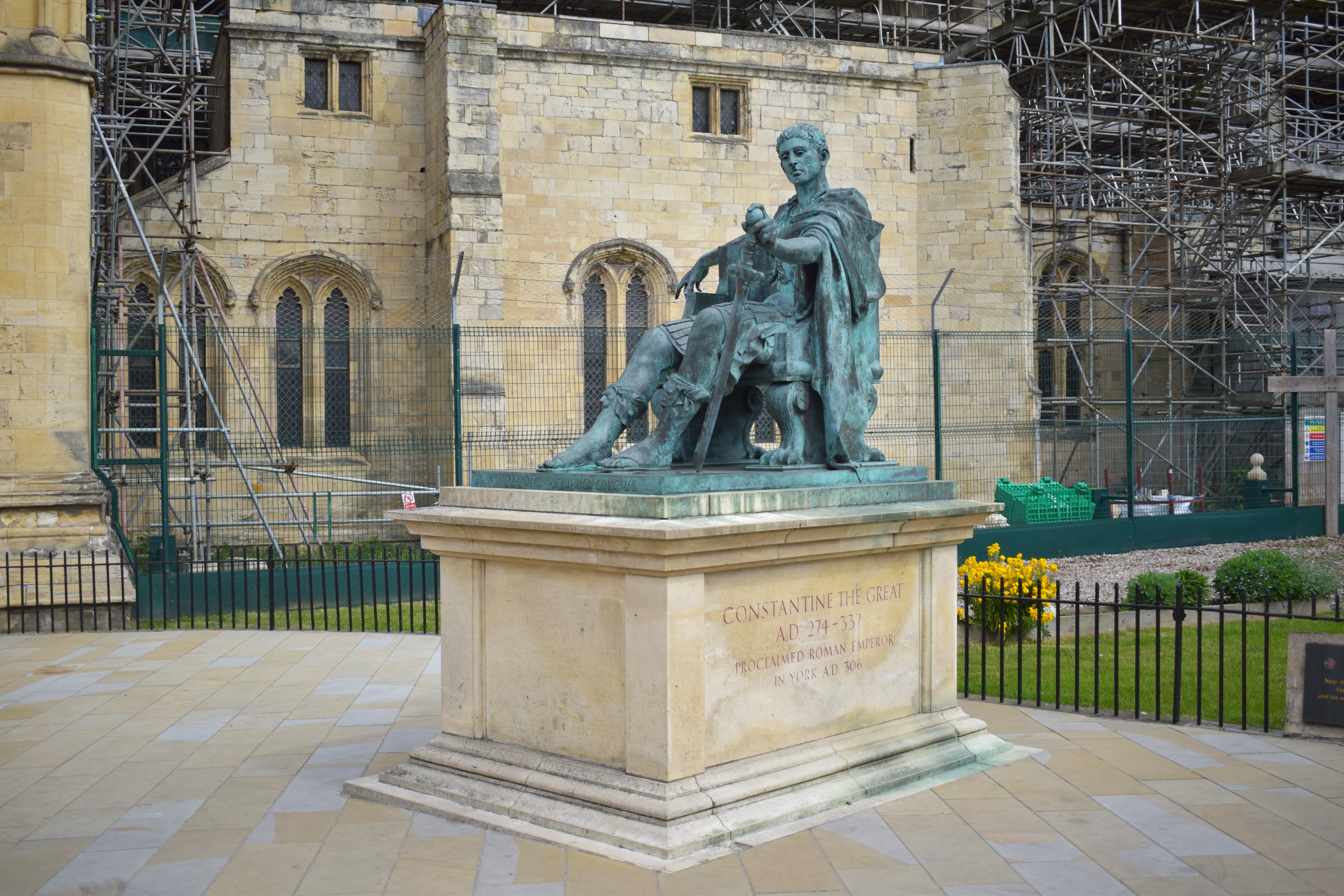 Statue of Roman Emperor, Constantine the Great