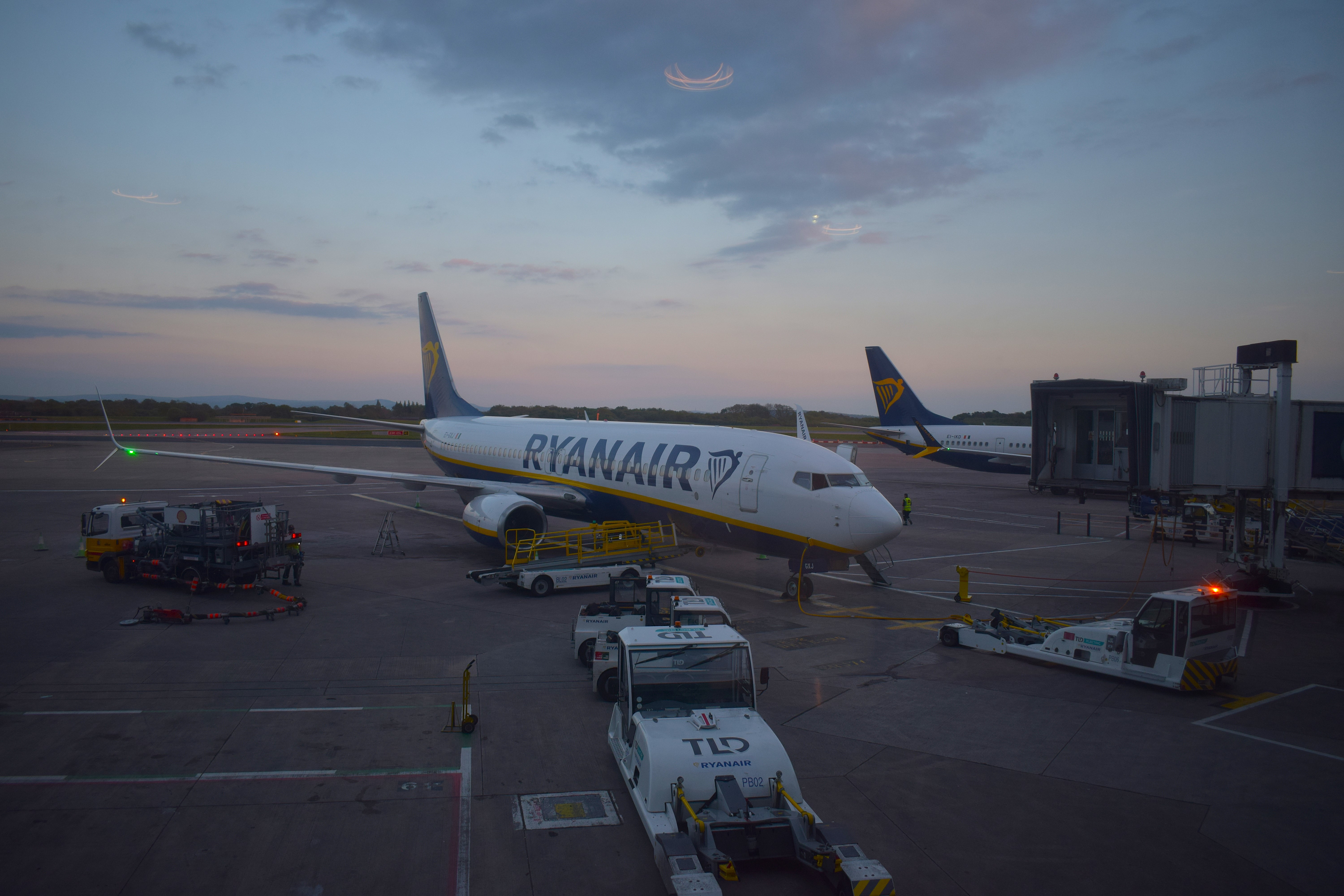 The flight home