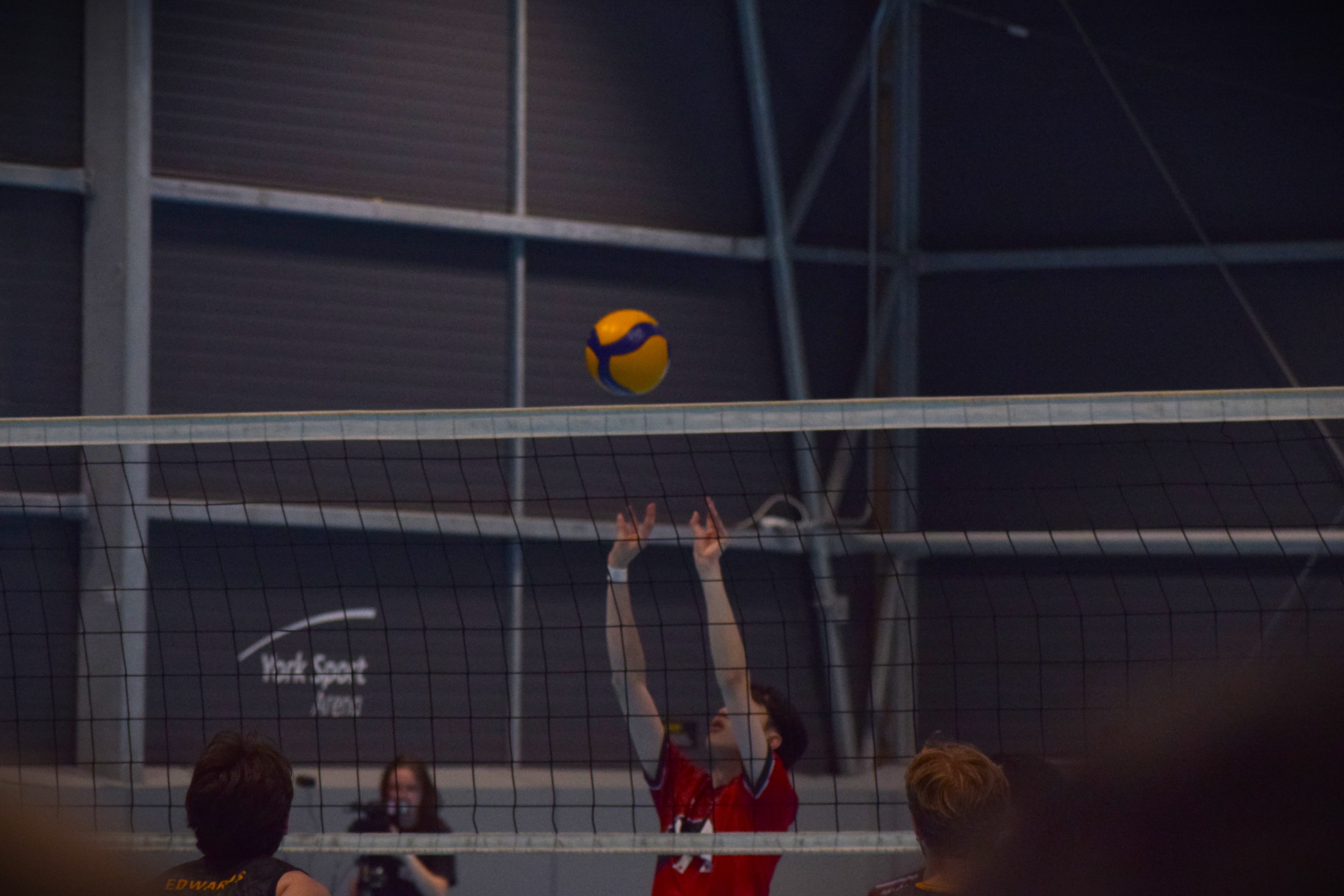 A photo I took during the Men's Volleyball