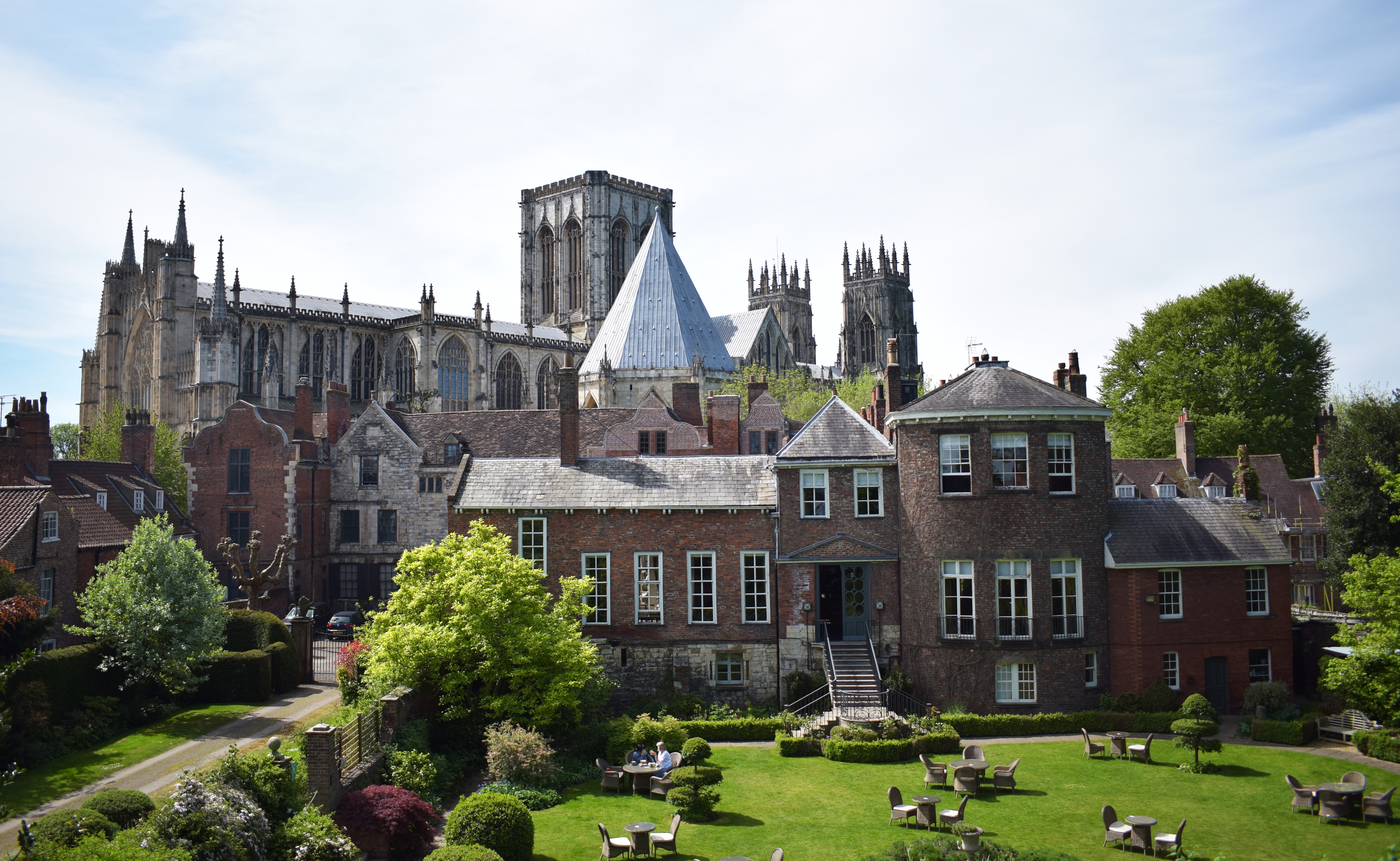 York Minster as seen from the city's walls