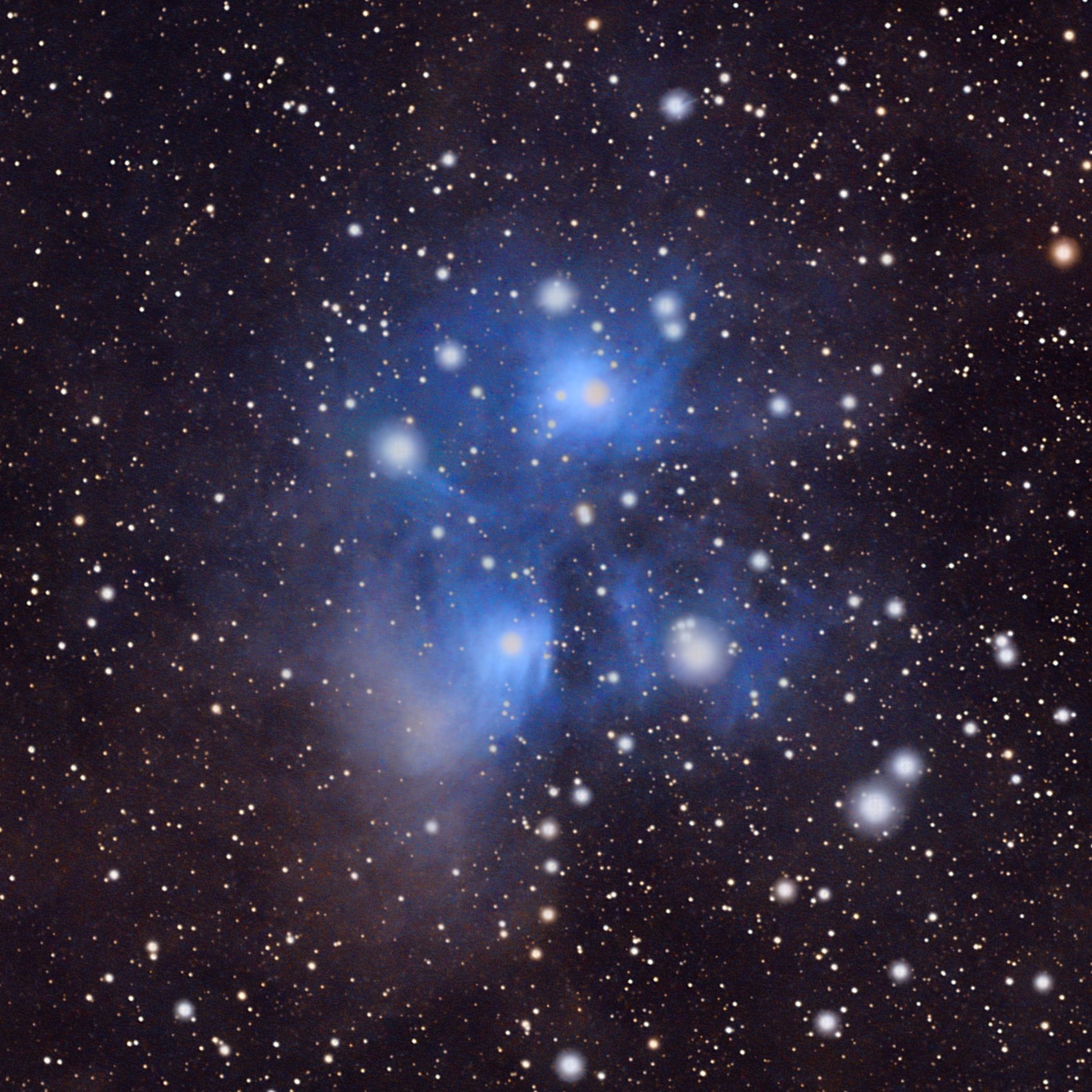 The Pleiades (M45).