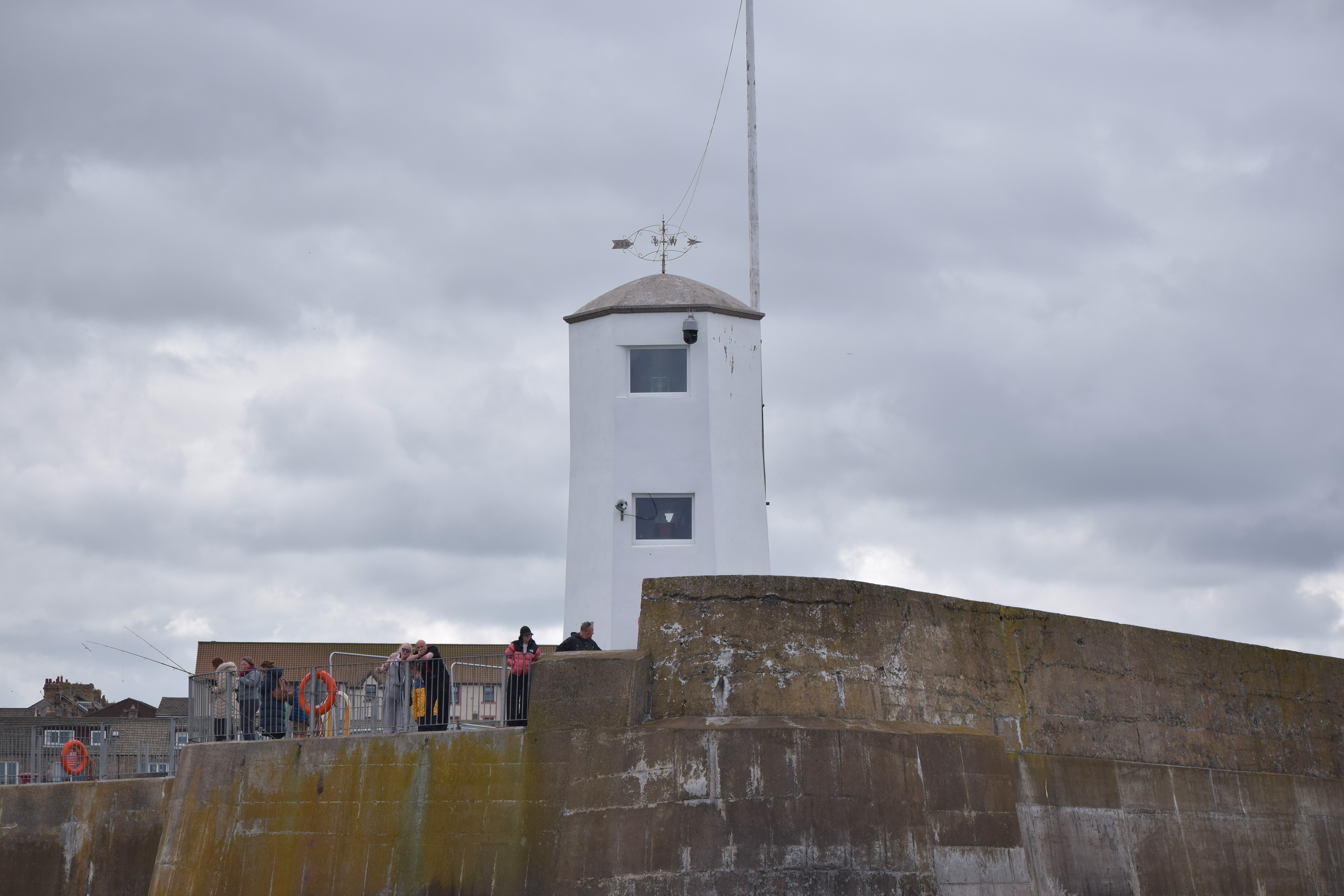 The docks at Seahouses, taken from our ferry
