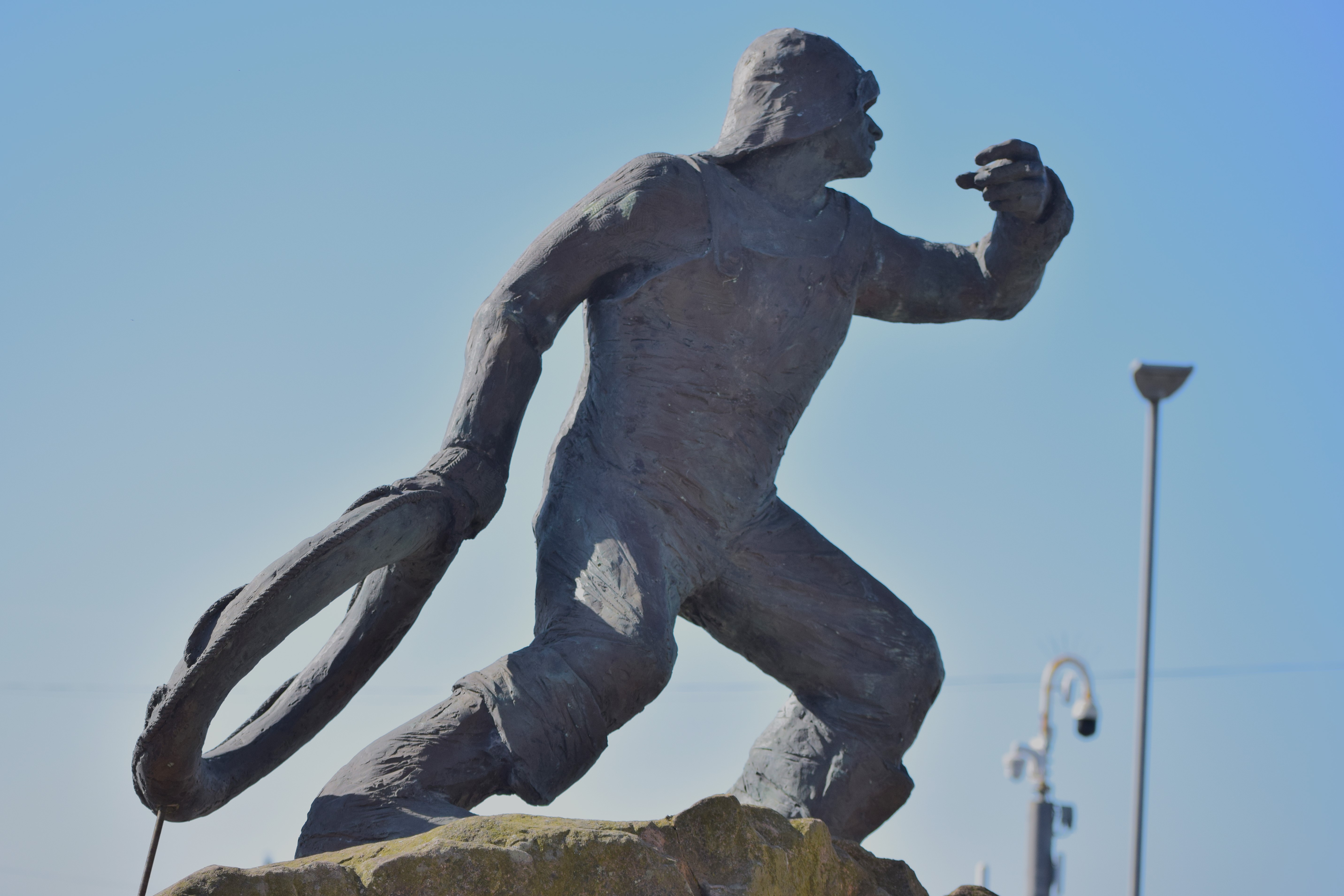 The Rescue, a Statue commemorating the work of the RNLI