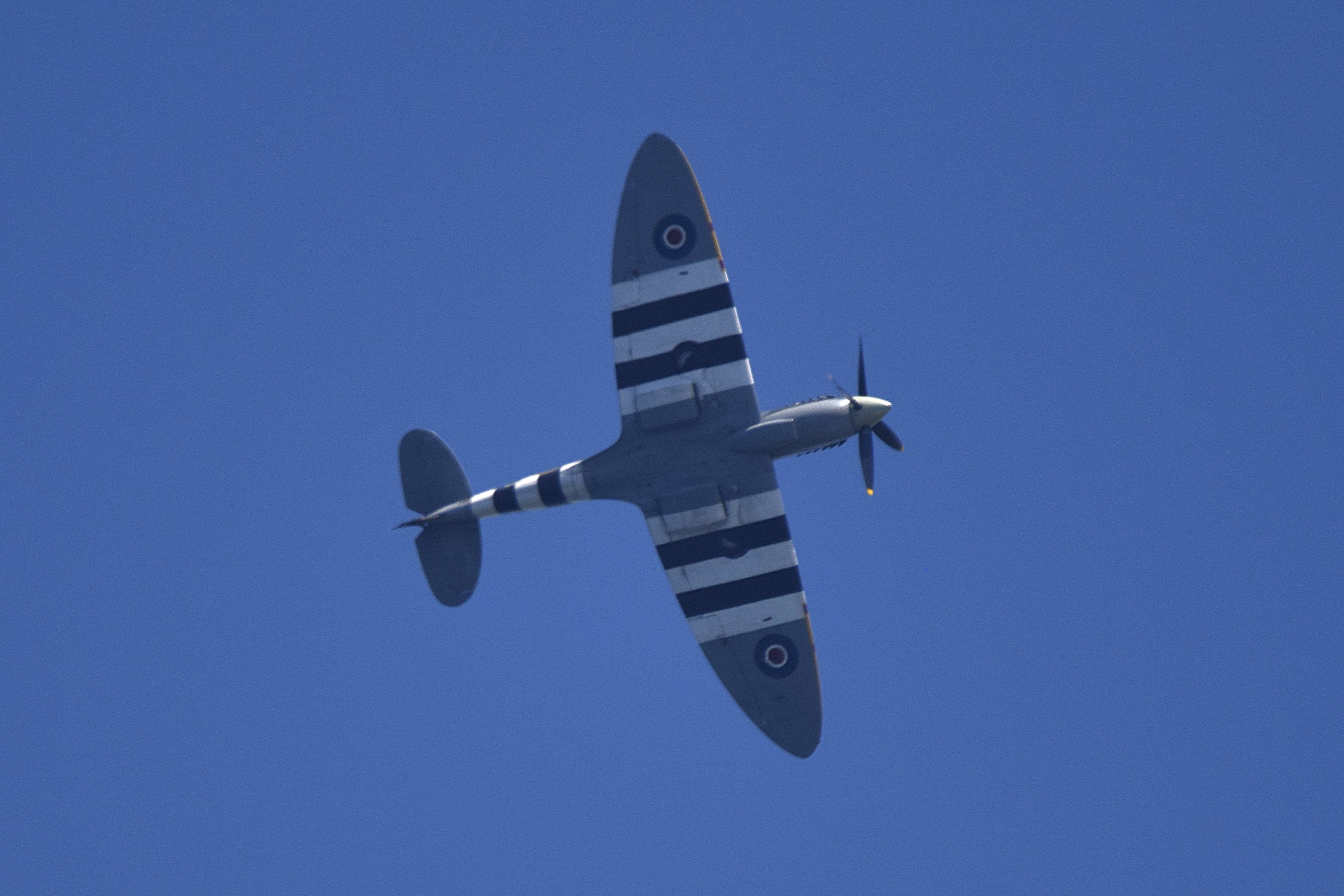 Supermarine Spitfire at Peel, Isle of Man