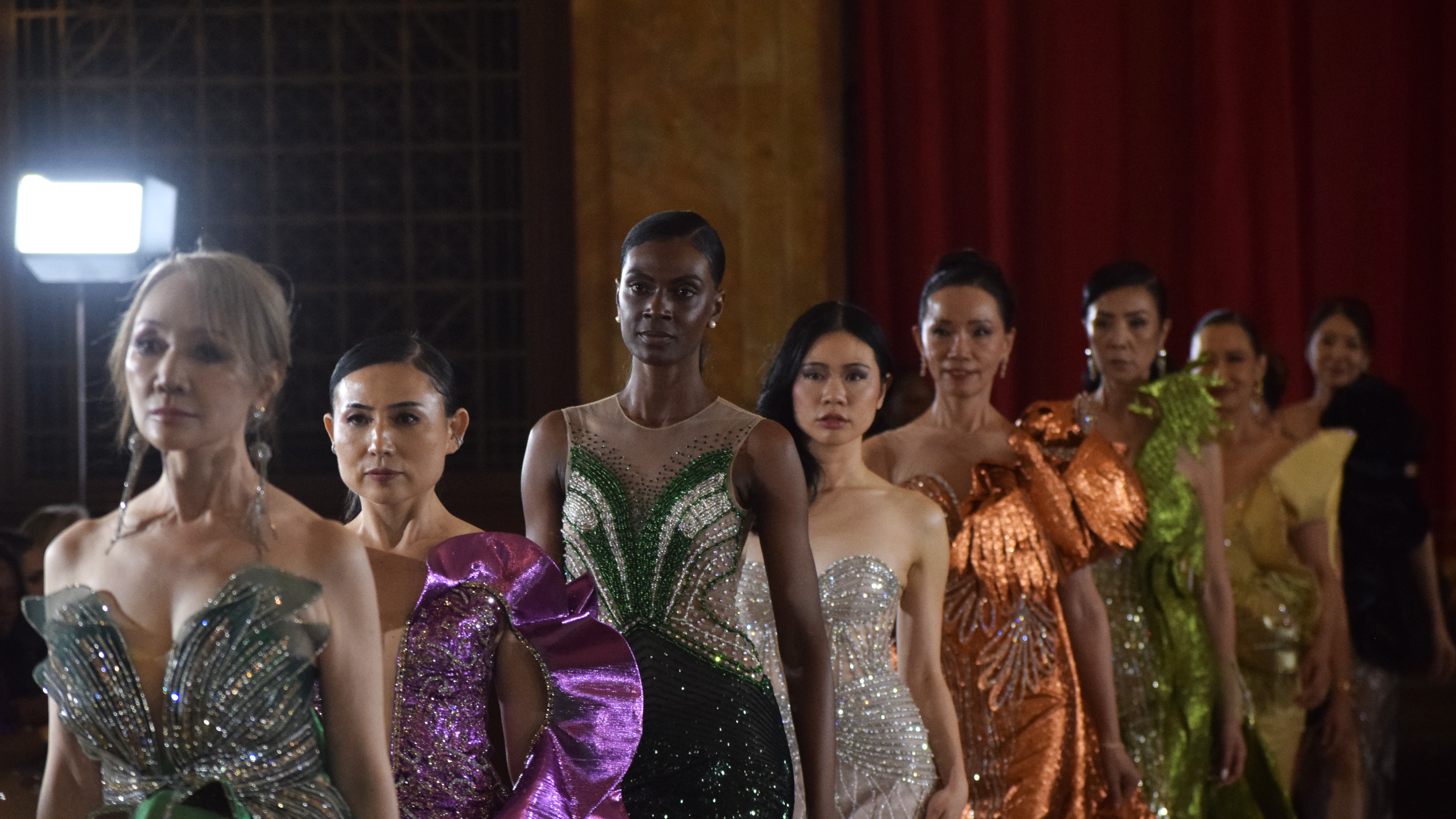 Model for the fashion designer House of Zora, London Fashion Week