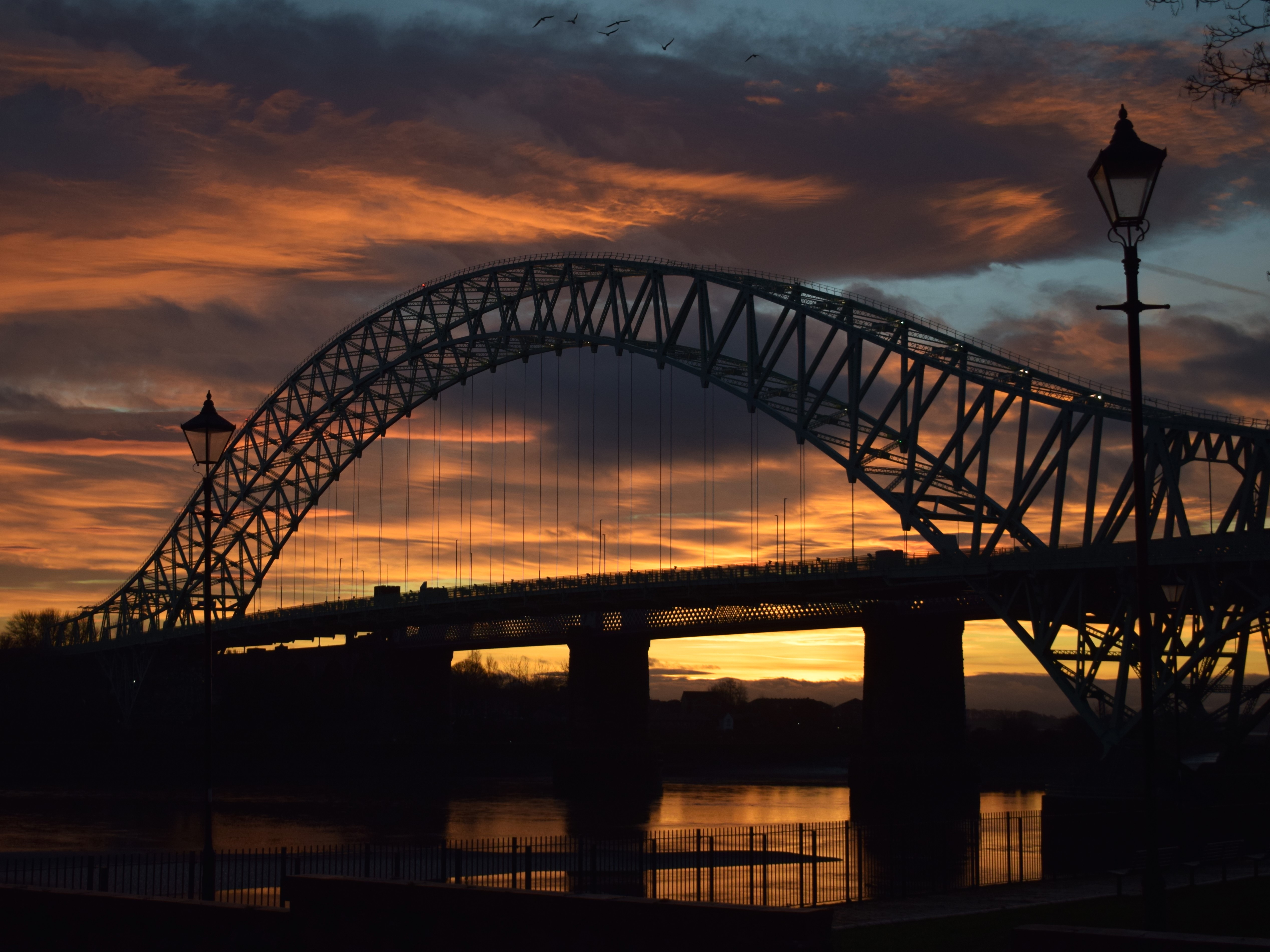 Silver Jubilee Bridge, Mersey Estuary